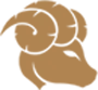 Aries zodiac sign symbol